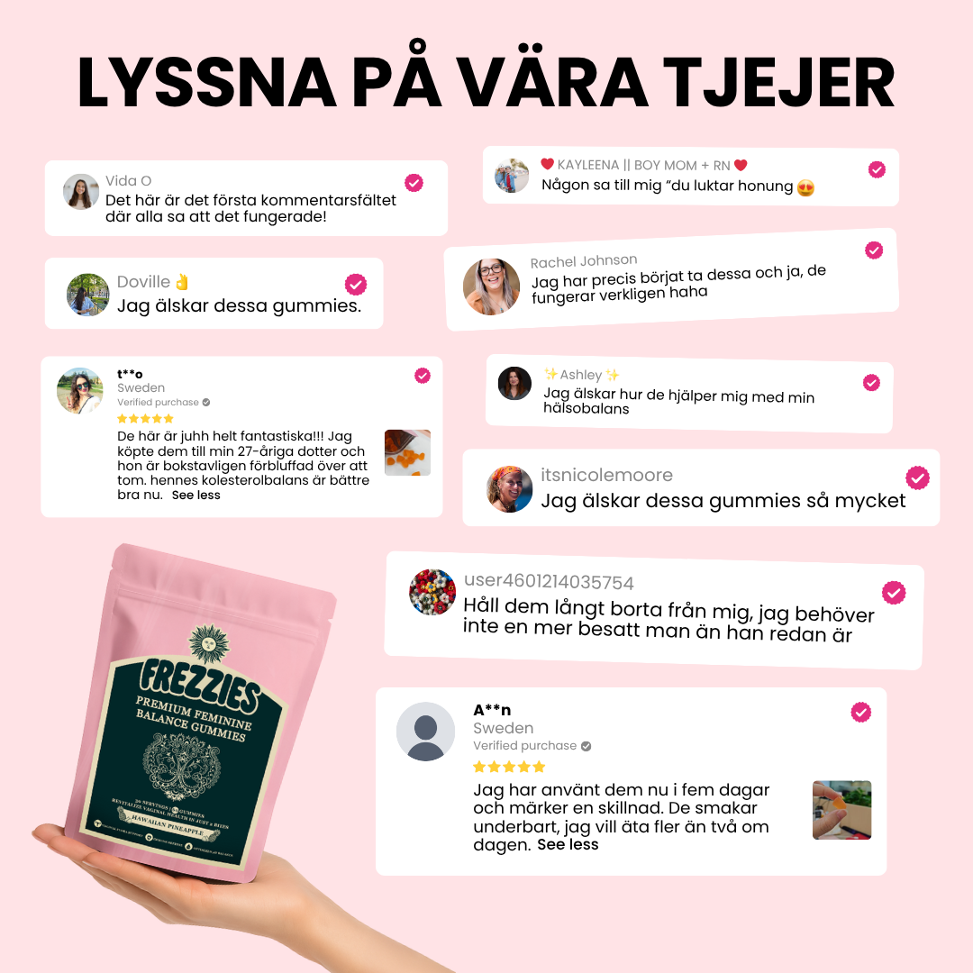 Feminint Balanserande Gummies