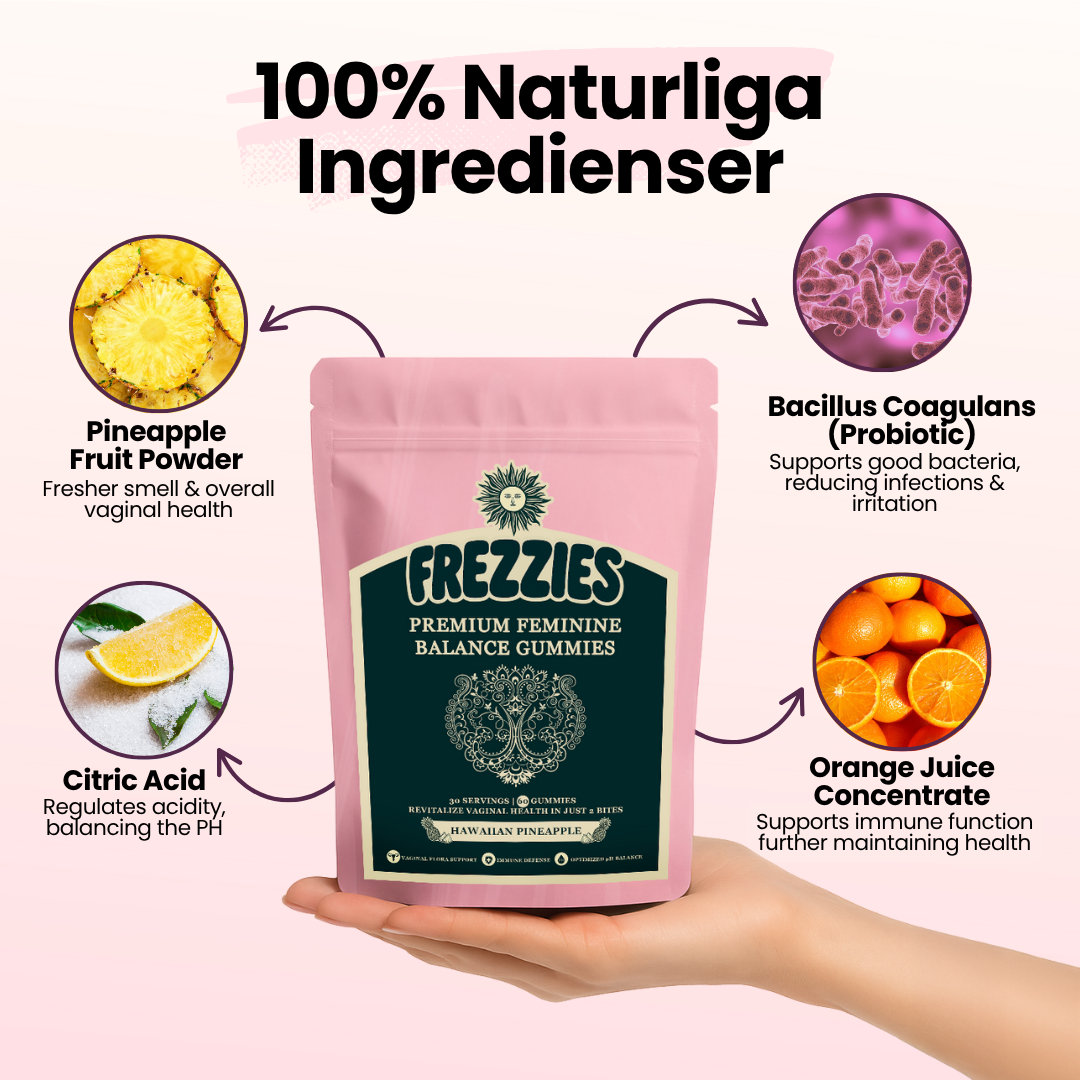 Feminint Balanserande Gummies